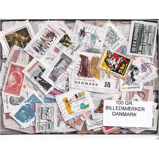 Danmark 100 g. Billedm�rker Enkeltklip - Ny varer hjemkommet 31 - 10 - 2024 - Flot Parti !!
