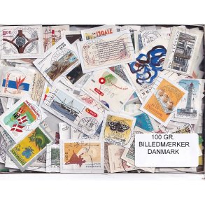 Danmark 100 g. Billedm�rker Enkeltklip - Ny varer hjemkommet 31 - 10 - 2024 - Flot Parti !!