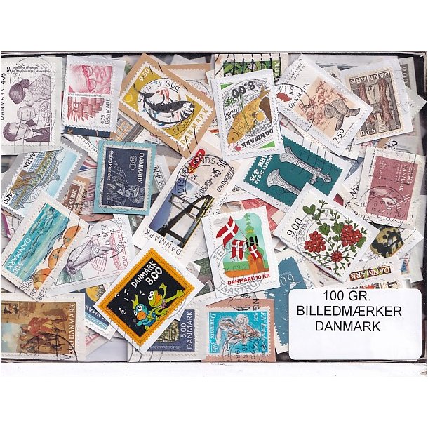 Danmark 100 g. Billedm�rker Enkeltklip - Ny varer hjemkommet 31 - 10 - 2024 - Flot Parti !!
