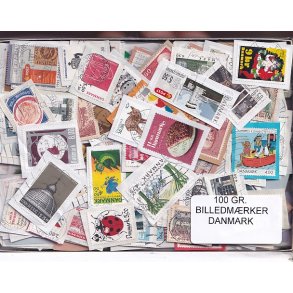 Danmark 100 g. Billedm�rker Enkeltklip - Ny varer hjemkommet 31 - 10 - 2024 - Flot Parti !!