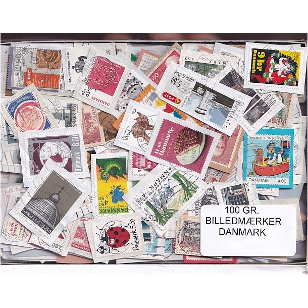 Danmark 100 g. Billedm�rker Enkeltklip - Ny varer hjemkommet 31 - 10 - 2024 - Flot Parti !!