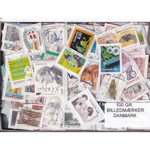 Danmark 100 g. Billedm�rker Enkeltklip - Ny varer hjemkommet 31 - 10 - 2024 - Flot Parti !!