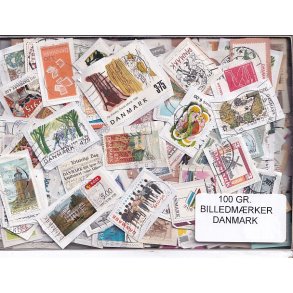 Danmark 100 g. Billedm�rker Enkeltklip - Ny varer hjemkommet 31 - 10 - 2024 - Flot Parti !!
