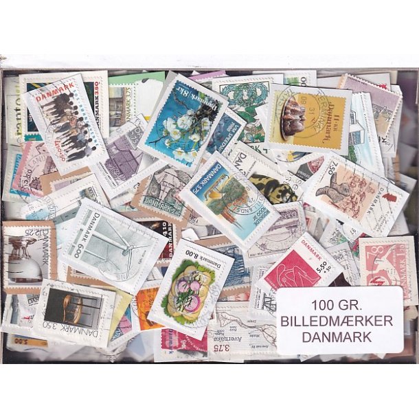 Danmark 100 g. Billedm�rker Enkeltklip - Ny varer hjemkommet 31 - 10 - 2024 - Flot Parti !!
