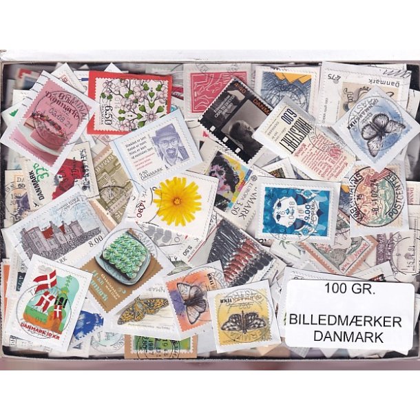 Danmark 100 g. Billedm�rker Enkeltklip - Ny varer hjemkommet 31 - 10 - 2024 - Flot Parti !!