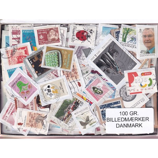 Danmark 100 g. Billedm�rker Enkeltklip - Ny varer hjemkommet 31 - 10 - 2024 - Flot Parti !!