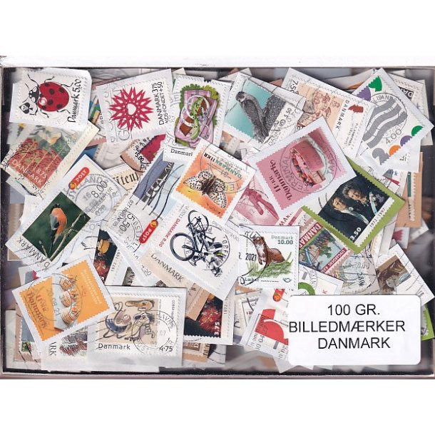 Danmark 100 g. Billedm�rker Enkeltklip - Ny varer hjemkommet 31 - 10 - 2024 - Flot Parti !!