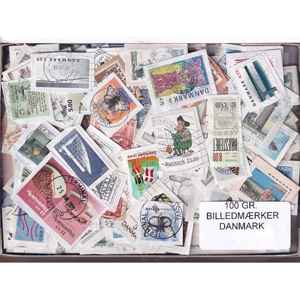 Danmark 100 g. Billedm�rker Enkeltklip - Ny varer hjemkommet 31 - 10 - 2024 - Flot Parti !!