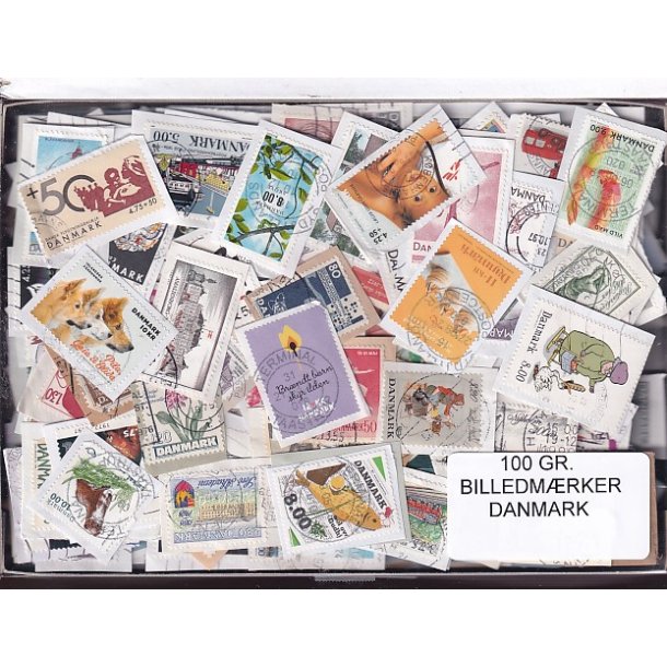 Danmark 100 g. Billedm�rker Enkeltklip - Ny varer hjemkommet 31 - 10 - 2024 - Flot Parti !!
