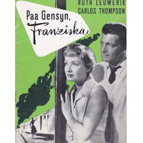 Paa Gensyn Franziska - Dansk Tekst - A 5 - Pn