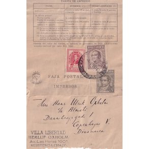 Helsagskorsbnd -  28 April 1948 - Fra Argentina til Kbenhavn - Danmark