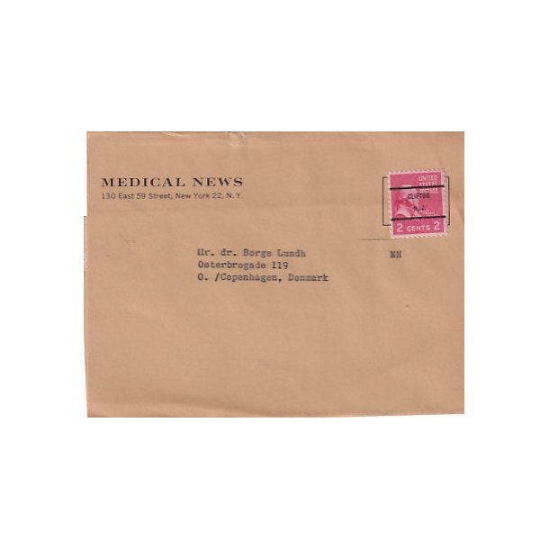 Korsbnd - Brugt ? - Fra New York til Kbenhavn - Danmark