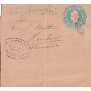 Helsagskorsbnd -  Fra Argentina til Hamburg - Tyskland