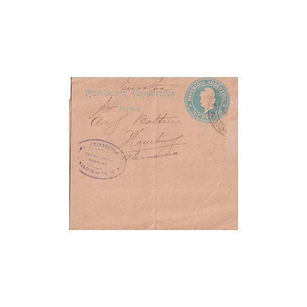 Helsagskorsbnd -  Fra Argentina til Hamburg - Tyskland