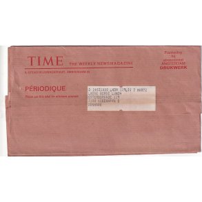 Korsbnd - Brugt 7 - 3 - 1972 - Fra Amsterdam til Kbenhavn - Danmark