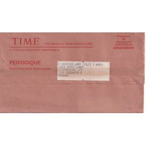 Korsbnd - Brugt 7 - 3 - 1972 - Fra Amsterdam til Kbenhavn - Danmark