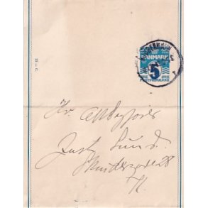 Helsagskorsbnd 23 C -  5 p 4 re Blgelinie - Brugt 2 - 1 - 21