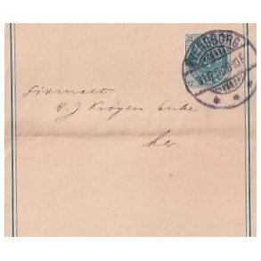 Helsagskorsbnd (Forside)  -  4 re - Brugt  31 - 12 - 1900