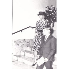 Royalt Besg fra Norge - Prinsesse Sonja - Royale Pressefoto Elfelt 15x10 cm.