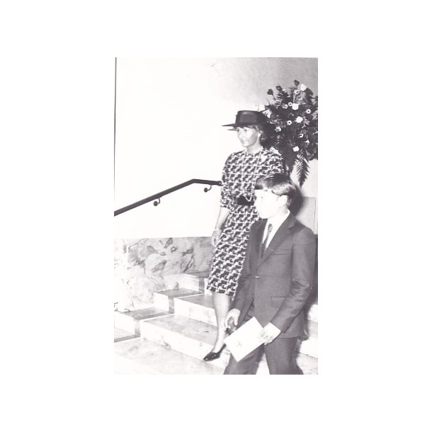 Royalt Besg fra Norge - Prinsesse Sonja - Royale Pressefoto Elfelt 15x10 cm.