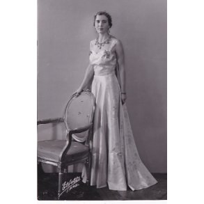 Dronning Ingrid - Royale Pressefoto Elfelt 16x10 cm.