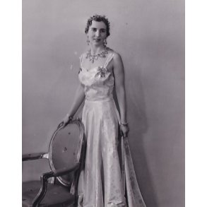 Dronning Ingrid - Royale Pressefoto Elfelt 14x11 cm.