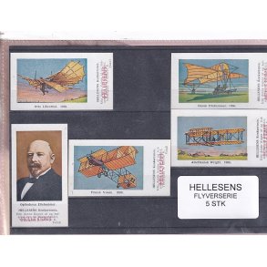 Hellesens Flyverserie - 5 Stk mrkater