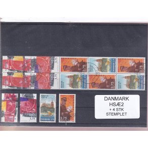 Danmark - SA2  + enkeltmrker - Stemplet