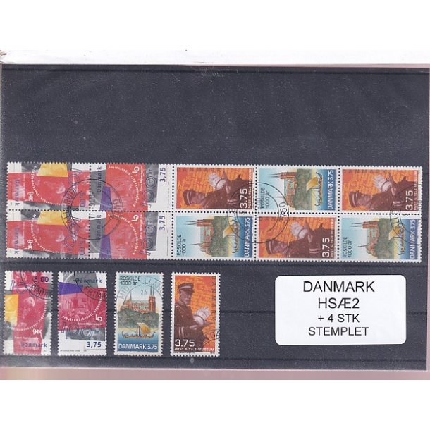 Danmark - SA2  + enkeltmrker - Stemplet