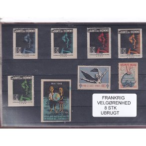 Frankrig - Velgrenhed 8 Stk. - Ubrugt