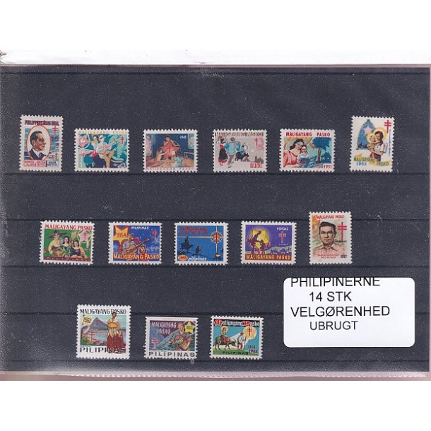 Philipinerne - Velgrenhed - 14 Stk. - Ubrugt
