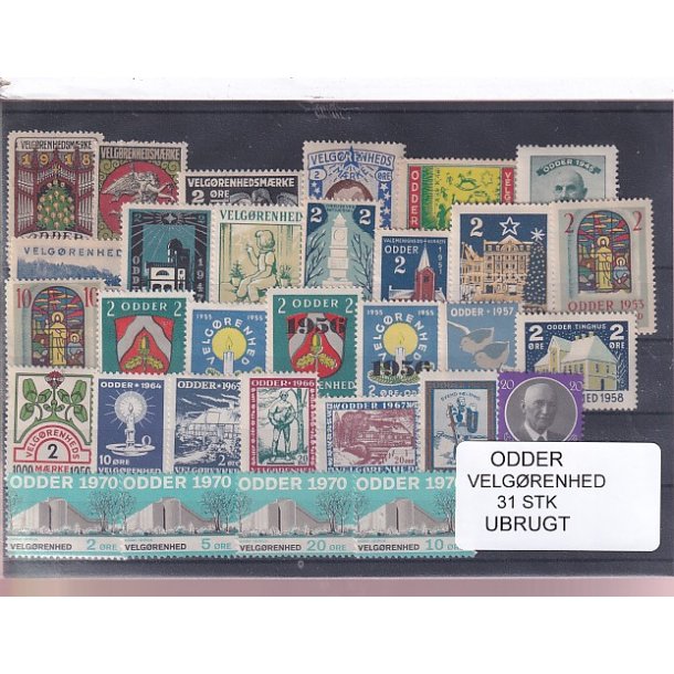 Odder Velgrenhed - 31 Stk. - Ubrugt