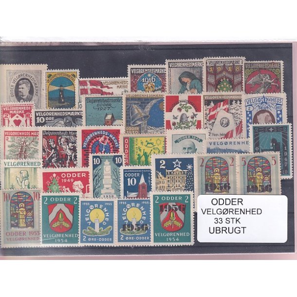 Odder Velgrenhed - 33 Stk. - Ubrugt