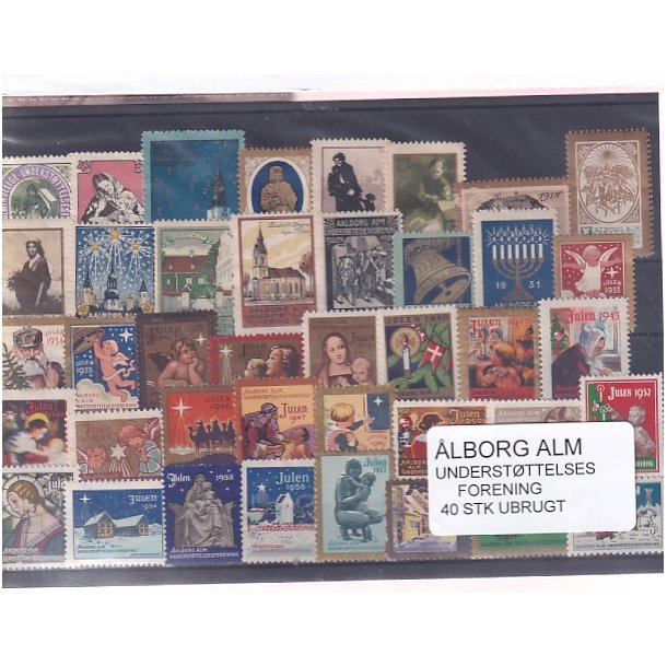 lborg Alm. Understttelses Forening - 40 Stk. - Ubrugt