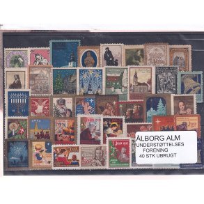 lborg Alm. Understttelses Forening - 40 Stk. - Ubrugt