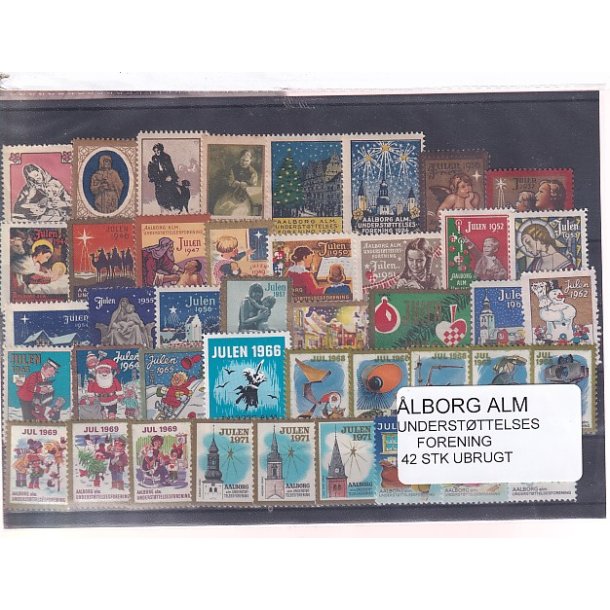 lborg Alm. Understttelses Forening - 42 Stk. - Ubrugt