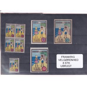 Frankrig - Velgrenhed - 8 Stk. - Ubrugt