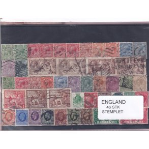 England - 46 Stk. -  Stemplet