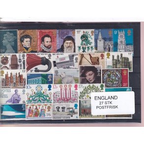 England - 27 Stk. -  Postfrisk