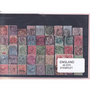 England - 44 Stk. -  Stemplet