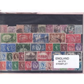 England - 44 Stk. -  Stemplet