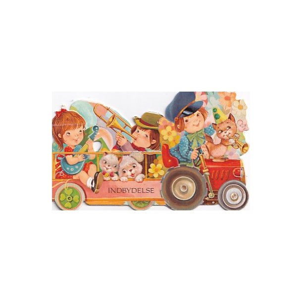 Invitationskort - Foldeudkort