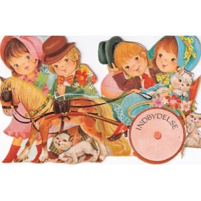 Invitationskort - Foldeudkort