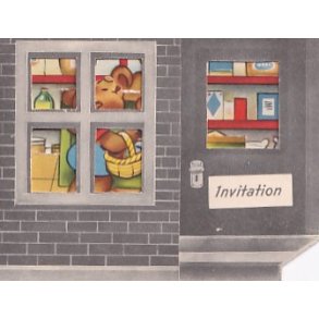 Invitationskort - Foldeudkort