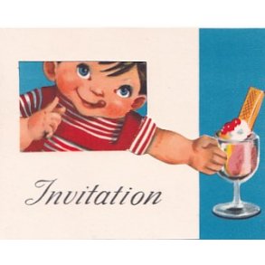 Invitationskort - Foldeudkort