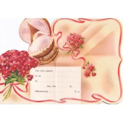 Invitationskort - Foldeudkort