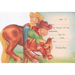 Invitationskort - Foldeudkort