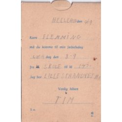 Invitationskort - Foldeudkort - Postkort