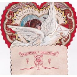 Valentine Kort - Foldeudkort