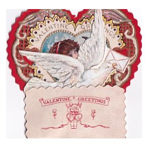 Valentine Kort - Foldeudkort